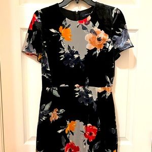 FRENCH CONNECTION Velvet cocktail dress